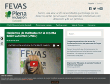 Tablet Screenshot of fevas.org